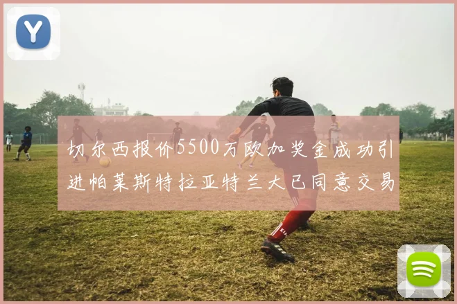 切尔西报价5500万欧加奖金成功引进帕莱斯特拉亚特兰大已同意交易