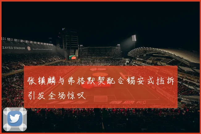 张镇麟与弗格默契配合锡安式挡拆引发全场惊叹